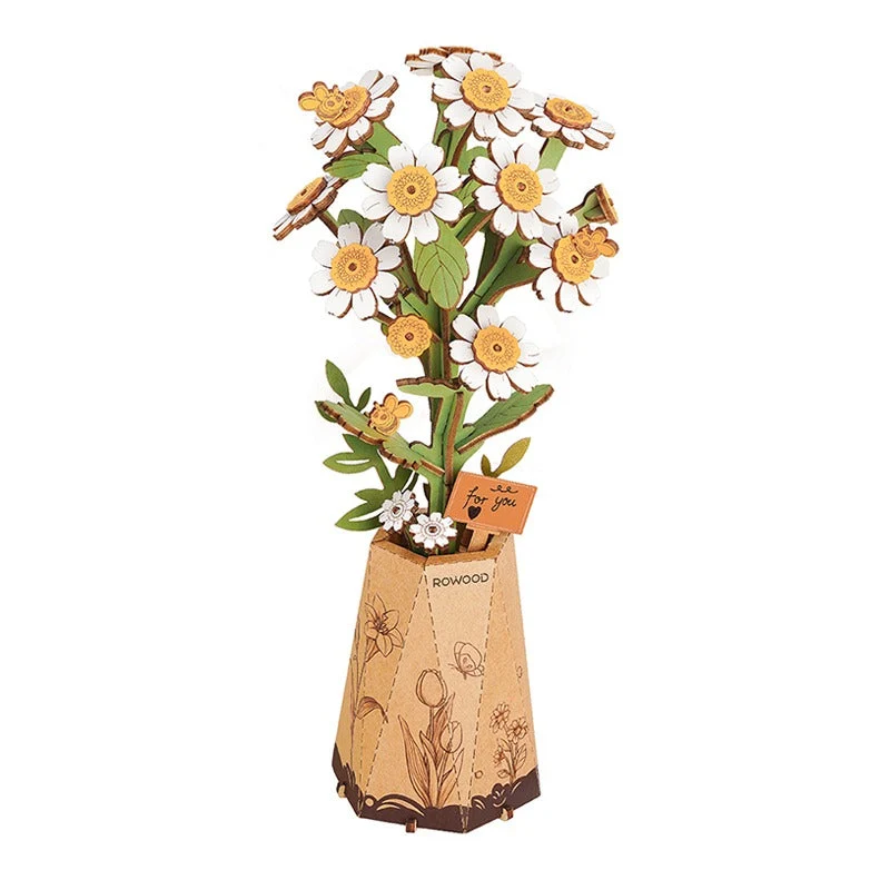 Robotime Wood Bloom Chamomile