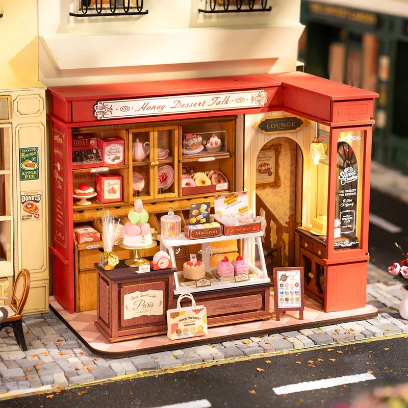 Robotime DIY Mini House Honey Dessert Talk