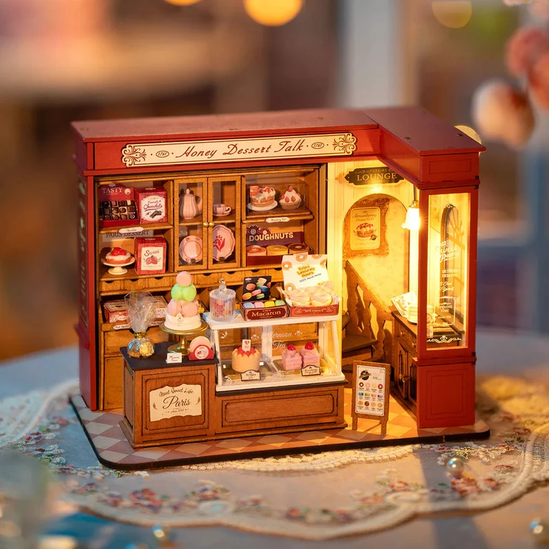 Robotime DIY Mini House Honey Dessert Talk