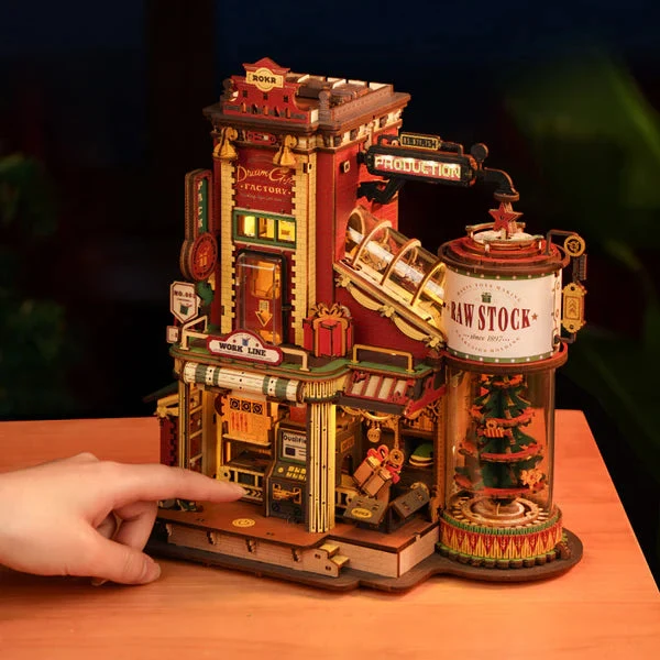 Robotime ROKR Christmas Dream Gift Factory