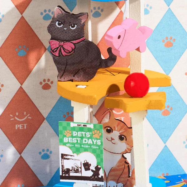 Robotime DIY Mini Store Pawfect Pet Shop