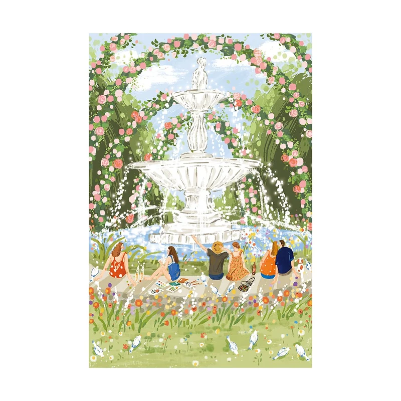 Robotime 1000-Pieces Spring Fountain Puzzle