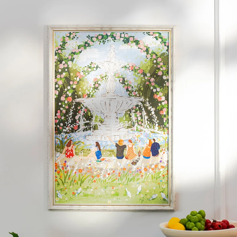 Robotime 1000-Pieces Spring Fountain Puzzle