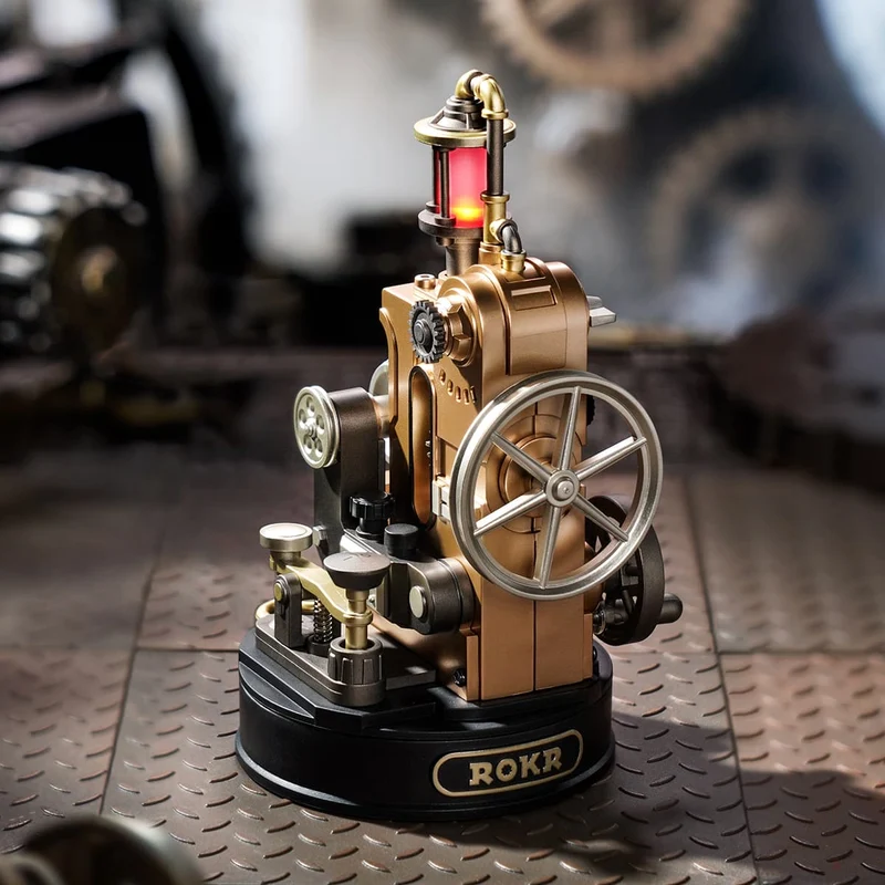 Robotime Industrial City Morse Telegraph