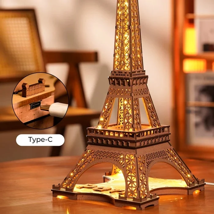 Robotime DIY Night Of The Eiffel Tower