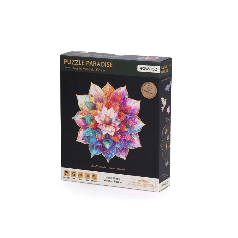 Robotime Paradise Mystic Mandala Flower Puzzle