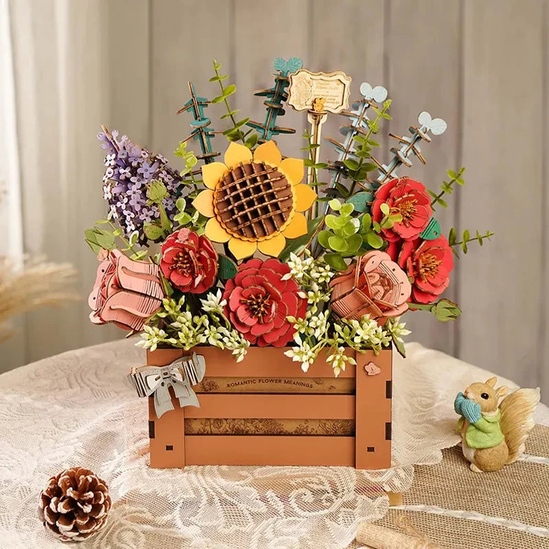 Robotime Wood Bloom Box