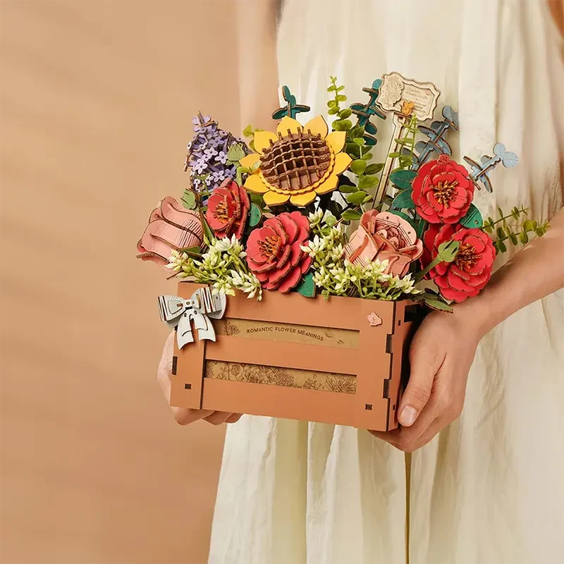 Robotime Wood Bloom Box