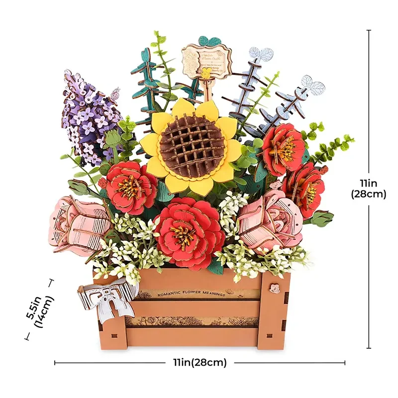 Robotime Wood Bloom Box