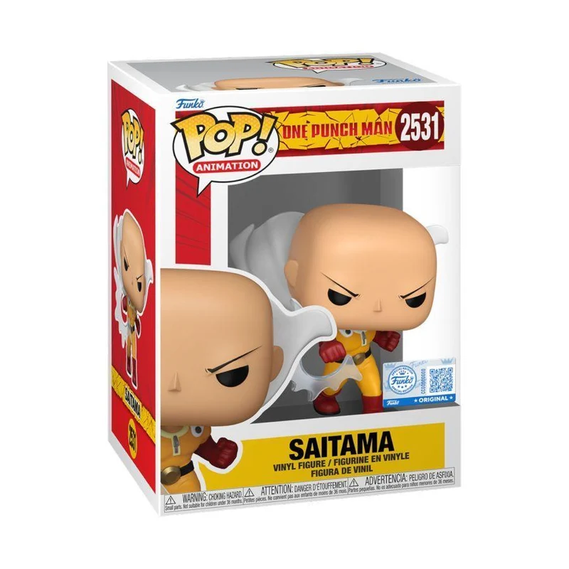 One Punch Man – Saitama (Punching) Pop! Vinyl
