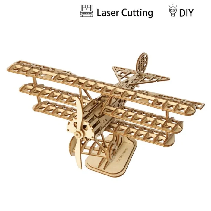 Robotime Classical 3D Wooden Airplane