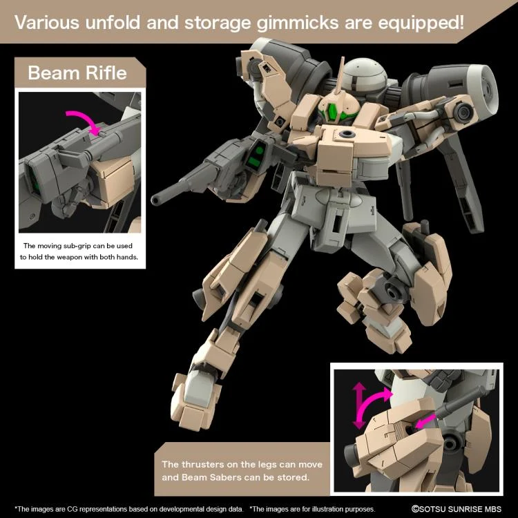 Bandai 1/144 Hg Demi Barding
