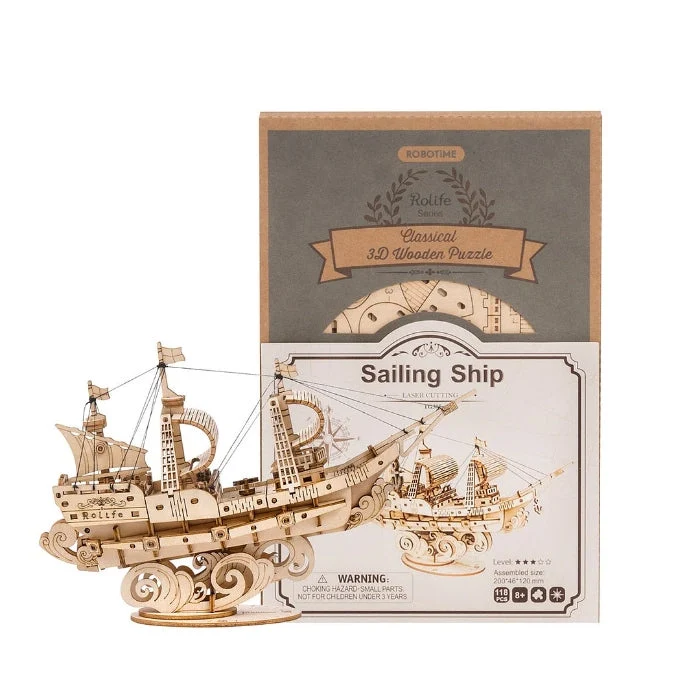 Robotime Classical 3D Wooden Sailing Ship