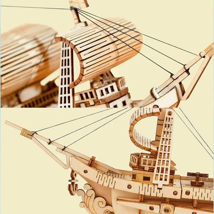 Robotime Classical 3D Wooden Sailing Ship