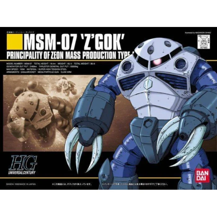 Bandai Hguc 1/144 Z'gock