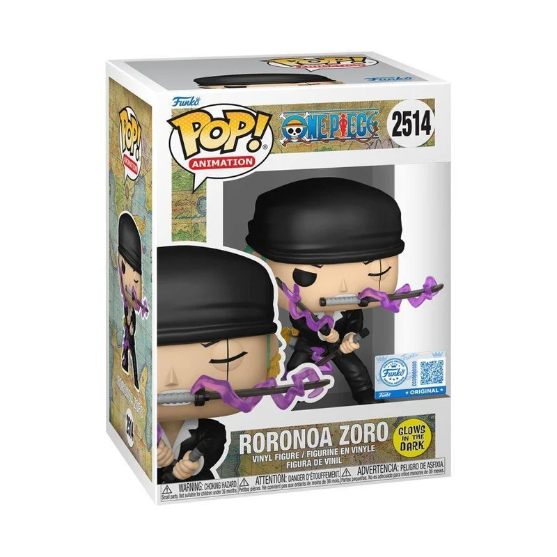 One Piece – Roronoa Zoro (Dressrosa) Glow Pop! Vinyl
