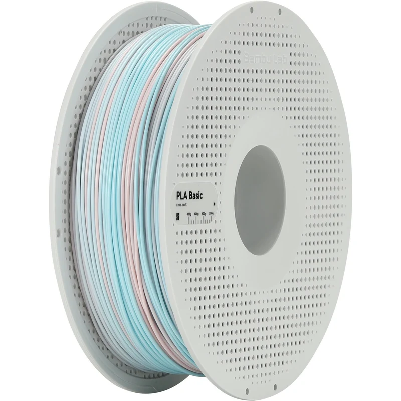 Bambu Lab PLA Gradient 3D Printer Filament With Spool (Cotton Candy) [1kg]