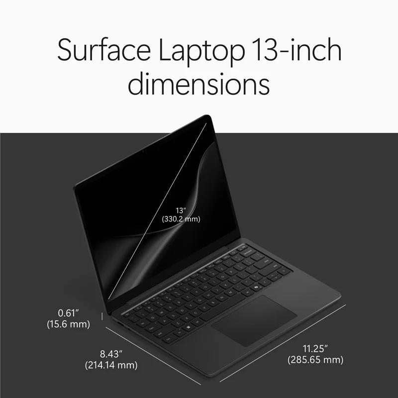 Microsoft Surface Laptop 13-inch Snapdragon X2 Plus 512GB/16GB (Black)