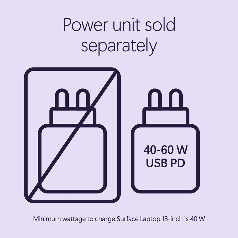 Microsoft Surface Laptop 13-inch Snapdragon X2 Plus 256GB/16GB (Violet)