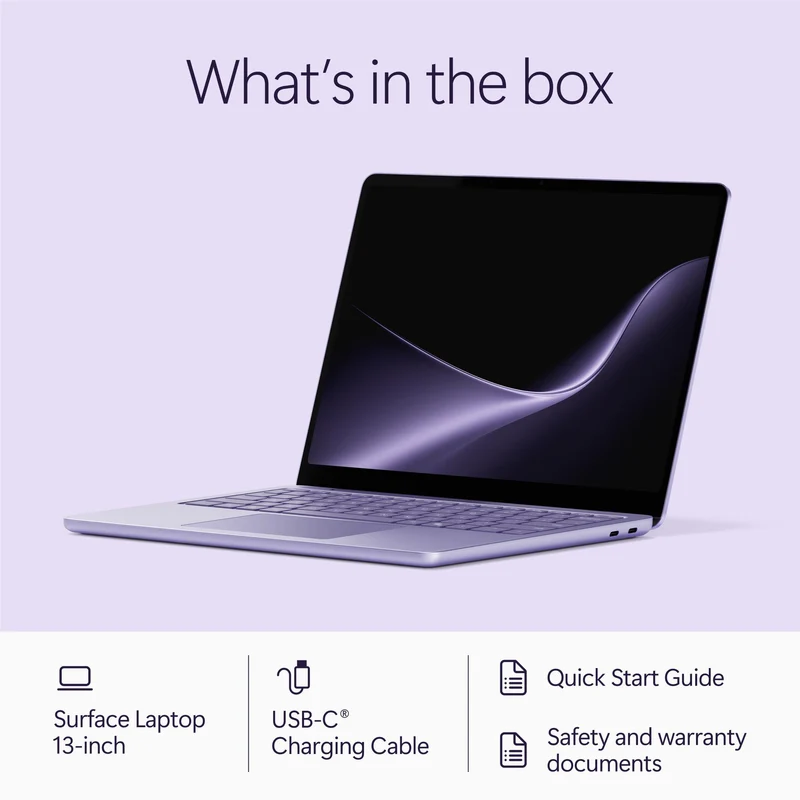 Microsoft Surface Laptop 13-inch Snapdragon X2 Plus 256GB/16GB (Violet)