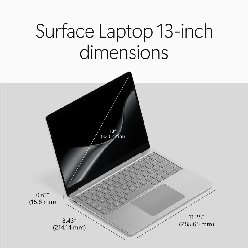 Microsoft Surface Laptop 13-inch Snapdragon X2 Plus 256GB/16GB (Platinum)