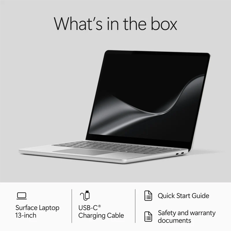 Microsoft Surface Laptop 13-inch Snapdragon X2 Plus 256GB/16GB (Platinum)