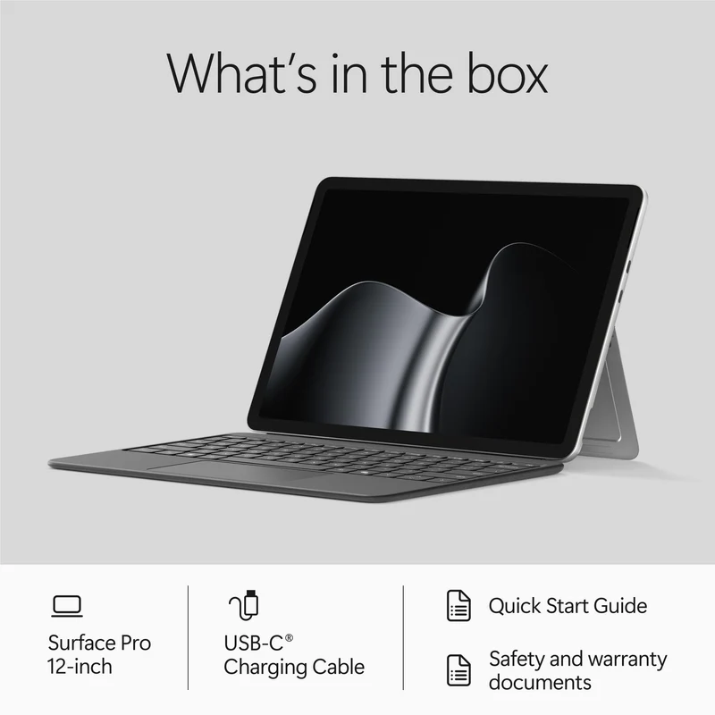 Microsoft Surface Pro 12-inch Snapdragon X2 Plus 256GB/16GB (Platinum)