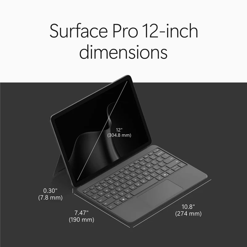 Microsoft Surface Pro 12-inch Snapdragon X2 Plus 256GB/16GB (Black)