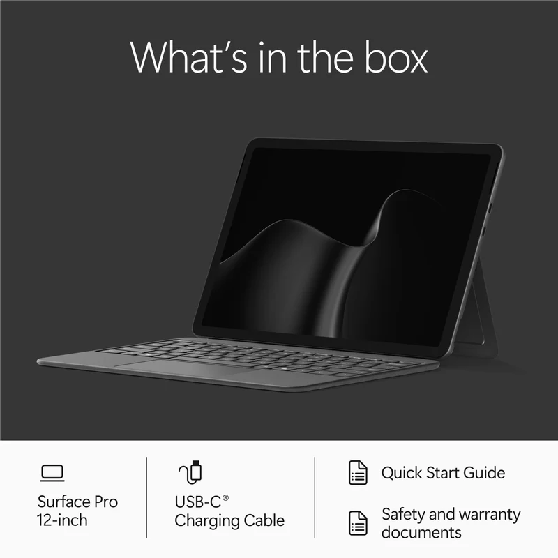 Microsoft Surface Pro 12-inch Snapdragon X2 Plus 256GB/16GB (Black)