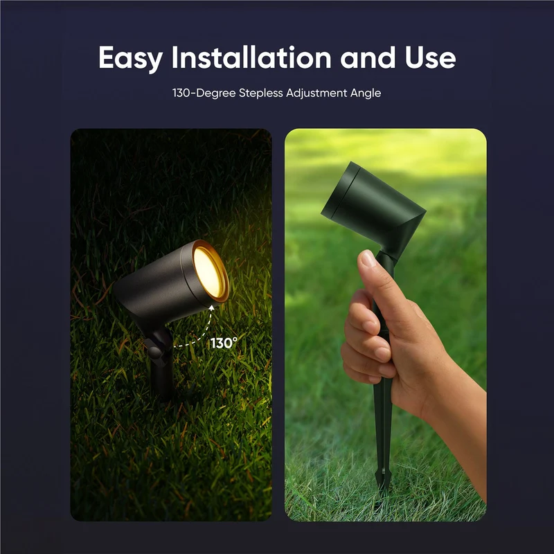 eufy E10 Outdoor Spotlights (2 Pack)