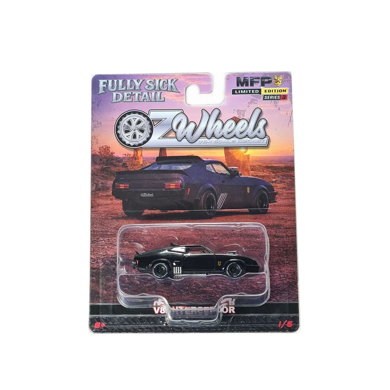 OZ Wheels 1:64 Fully Sick Detail Series 3 Ford V8 Interceptor Diecast Vehicle