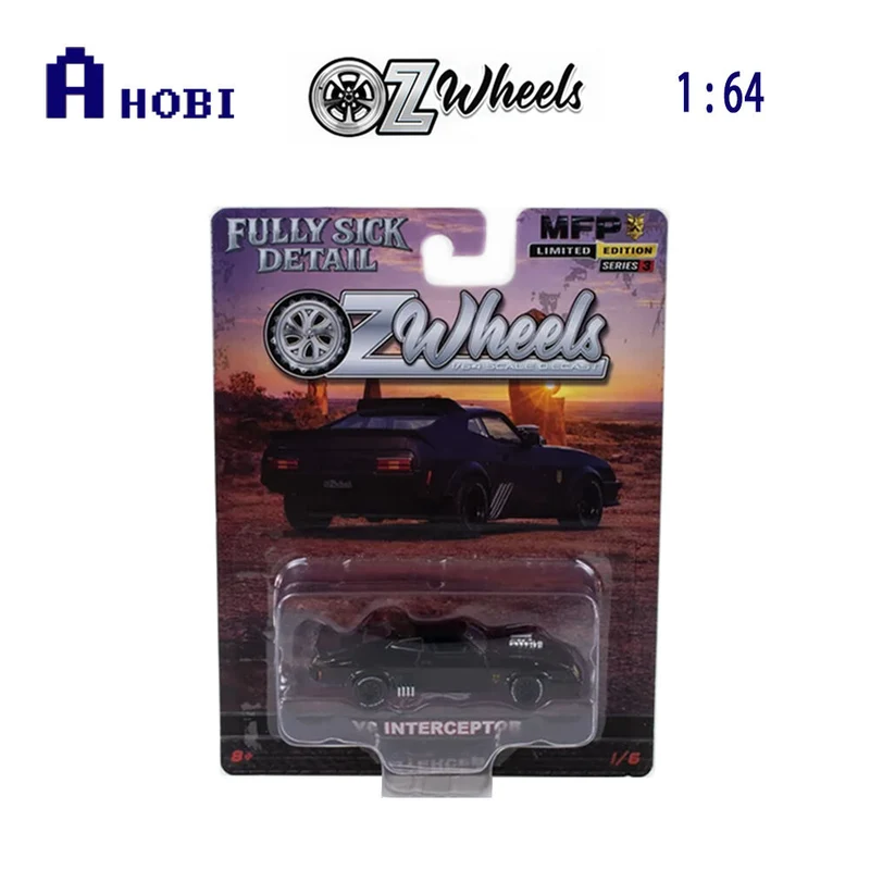 OZ Wheels 1:64 Fully Sick Detail Series 3 Ford V8 Interceptor Diecast Vehicle
