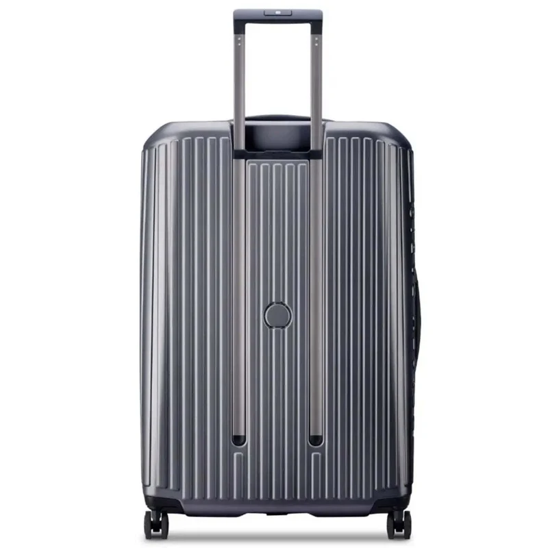 Delsey Securtime Zip 76 cm Top Opening 4-Wheel Expandable Suitcase - Anthracite