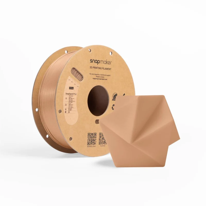 Snapmaker SnapSpeed PLA 3D Printer Filament With Spool (Warm Beige) [1kg]