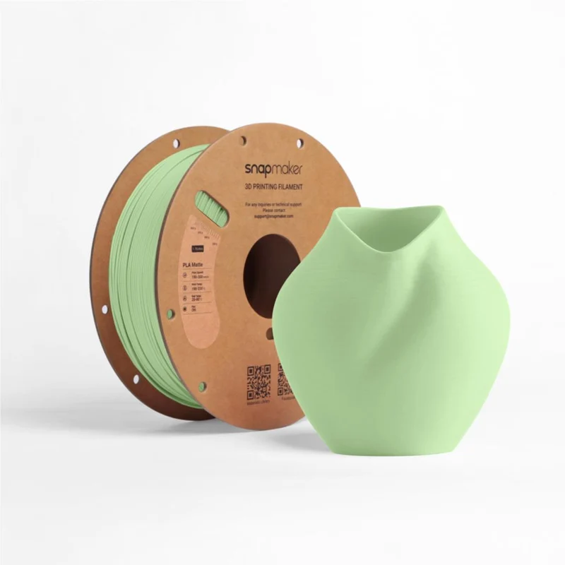 Snapmaker SnapSpeed PLA 3D Printer Filament With Spool (Moss Mist) [1kg]