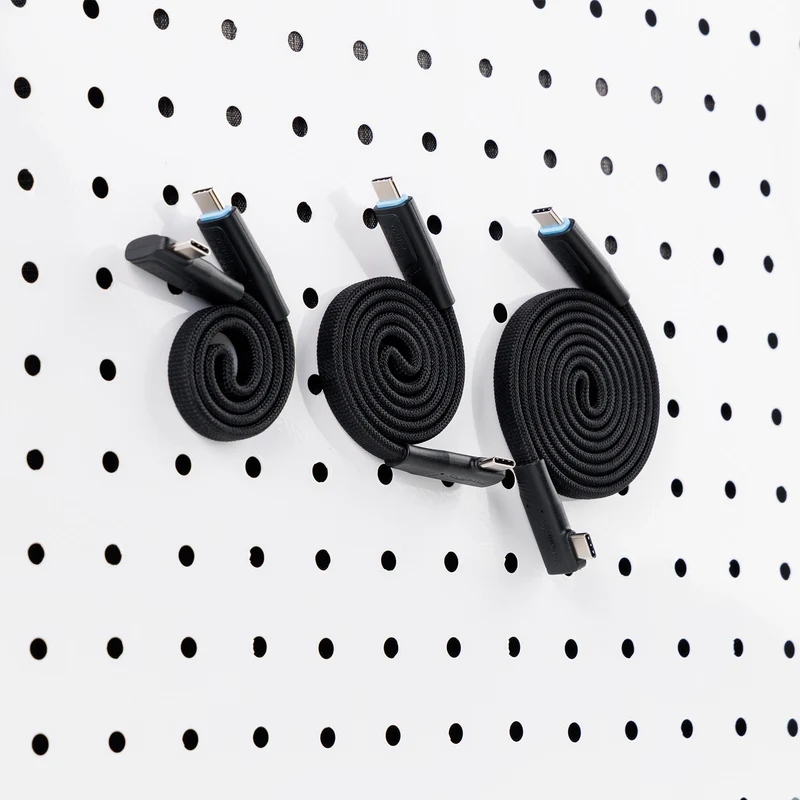 SmallRig USB-C Self-Coiling Data Cable (USB 3.2 Gen2x2 & 35cm / 13.8in) 5614