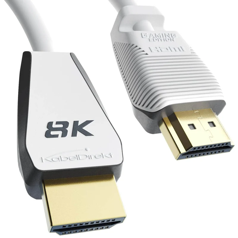 KabelDirekt 8K Ultra High Speed HDMI 2.1 Kabel – Gaming Edition