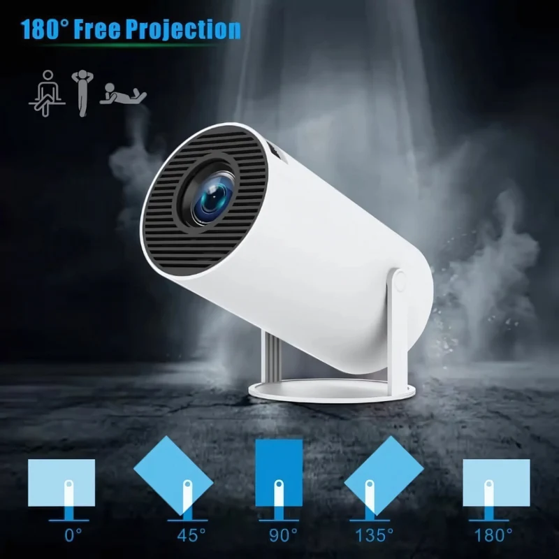 ProjectPro - WiFi Bluetooth 4K HD Mini Projektor