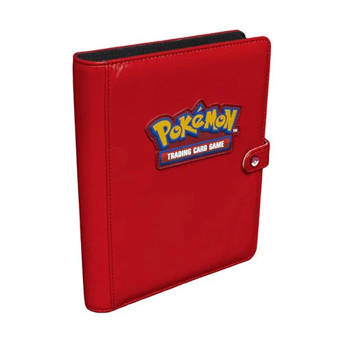 ULTRA PRO Pokemon Premium Red Snap Binder