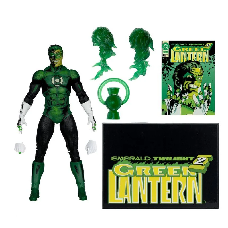 DC Multiverse - Green Lantern Emerald Twilight (Gold Label) 7" Cover Recreactions Figure (McFarlane Toys)