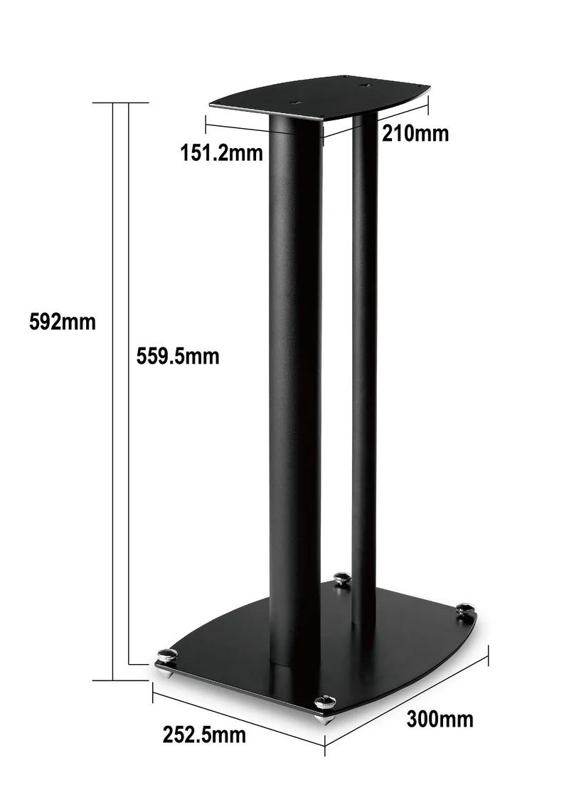 8Audio X-Stand 2 – Hochwertige Lautsprecherständer aus Edelstahl