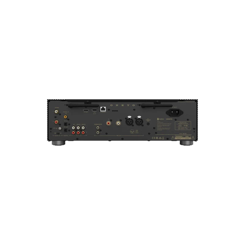 Onkyo P-80 Netzwerk Stereo Vorverstärker – High-End HiFi Streaming DAC