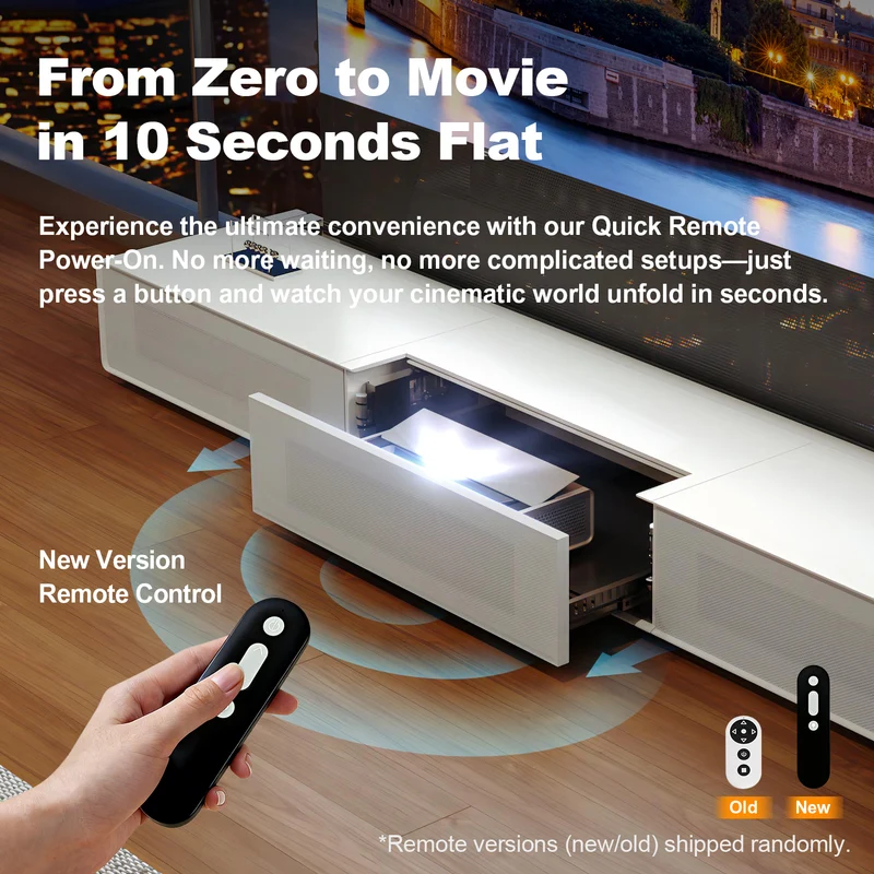 Shore Matte Cabinet for Ultra Short Throw Laser Projector (Pre-assembled)