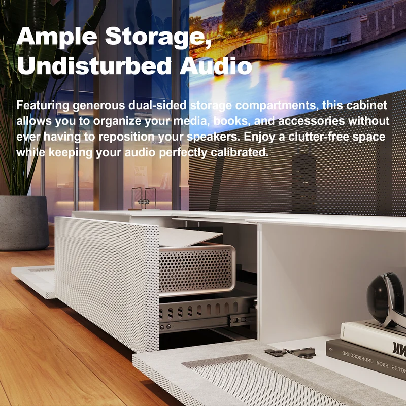 Shore Matte Cabinet for Ultra Short Throw Laser Projector (Pre-assembled)