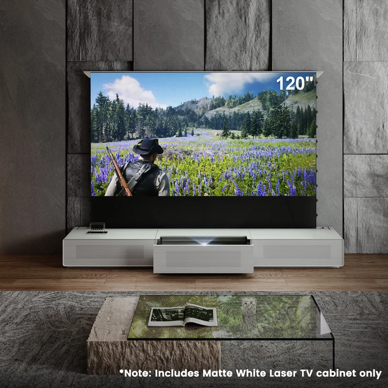 Shore Matte Cabinet for Ultra Short Throw Laser Projector (Pre-assembled)