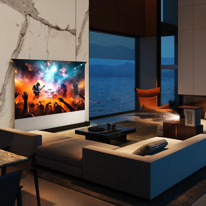 Shore Smart Motorized Hidden Lift Cabinet for Long Throw Projectors