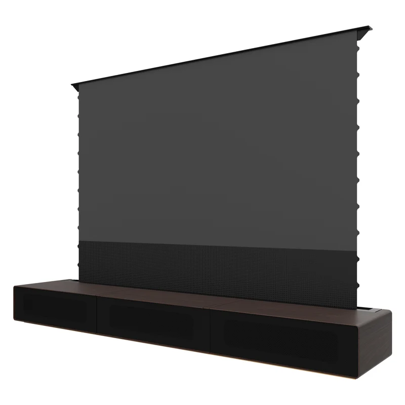 100"-150" Premium Customizable Motorised Laser TV Cabinet for Ultra Short Throw Projector (Pre-Assembled)