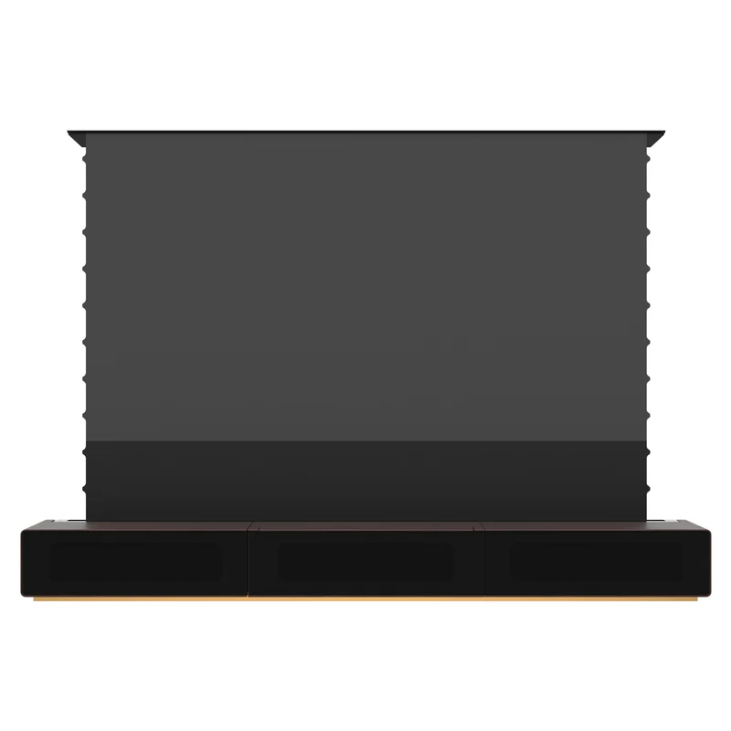 100"-150" Premium Customizable Motorised Laser TV Cabinet for Ultra Short Throw Projector (Pre-Assembled)