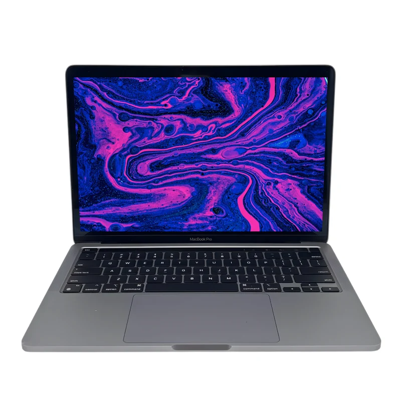 Apple MacBook Pro 13" A2338 Space Gray (2020) M1 512GB 8GB RAM Touch Bar [~Refurbished: Very Good]
