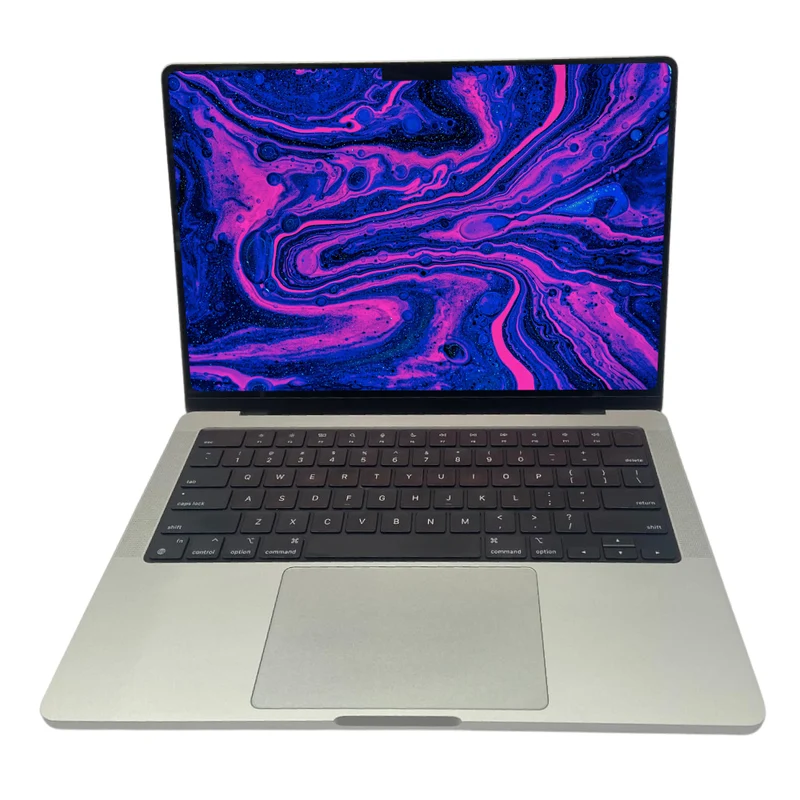 Apple MacBook Pro 14" A2442 Silver (2021) M1 Pro Chip 512GB SSD 16GB RAM [~Refurbished: Excellent]